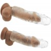 Reusable Penis Sleeve Cock Enlarger Condom Ultra-Soft Extension (3pcs)